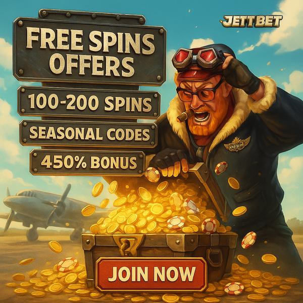Jettbet Free Spins Offers